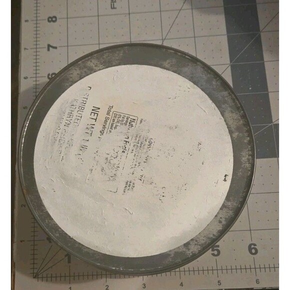 Vintage 90s/2000s? Wonka Purple Lolly Candy 6" Round Metal Tin Pure Imagination - Picture 8 of 10